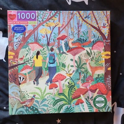 NUEVO Puzzle Eeboo 1000 piezas Rompecabezas Caminata en el Bosque Mirando Sofroniou Foto 1 de 4