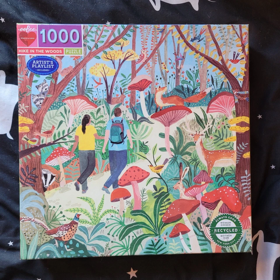 Eeboo "Organic Harvest" 500 Piece Round Jigsaw Puzzle