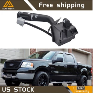 Switch Headlight Turn Signal Wiper Dimmer Lever Black For Ford F150 2005-2008 - Picture 1 of 13