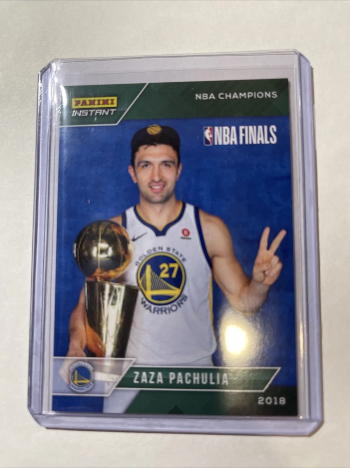 2017-18 PANINI Instant NBA CHAMPIONS GS Warriors #14 Green ZAZA PACHULIA - #9/10 - Image 1 of 2