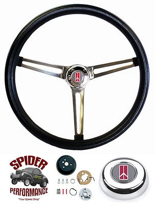 Oldsmobile Cutlass 1961-1963 volante 15" muscle car inoxidable Foto 1 de 4