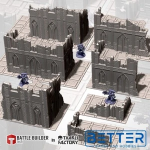 Classic Ruins - G-W compatible competitive tournament tabletop terrain layout - Picture 1 of 24