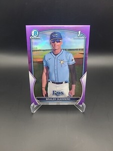 2023 Bowman Brailer Guerrero Purple Refractor #154/250