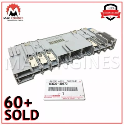 82620-30170 CONJUNTO DE BLOQUE DE ENLACE FUSIBLE ORIGINAL PARA LEXUS IS250 IS350 GS300 GS350 Foto 1 de 4
