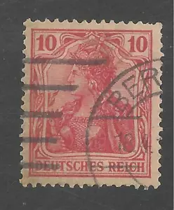 Alemania #68 (A16) En muy buen estado usado - 1902 10pf Germania - Imagen 1 de 1