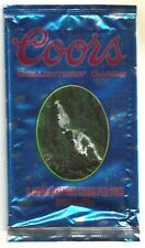 1995 COORS CARDS - EMPTY WRAPPER  - MOUNTAIN SPRING - 1 OF 3 VARIATION WRAPPERS