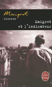 Livre de poche Maigret et l'Indicateur Georges Simenon