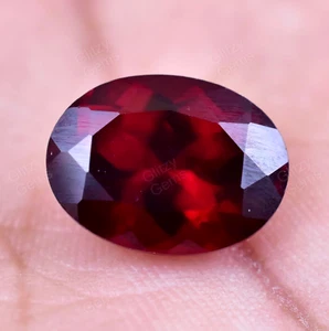 Natürlicher roter Painite 7,10 Kt oval zertifizierter Mogok seltener loser Edelstein - Bild 1 von 5