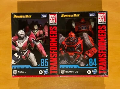NIB SEALED Transformers Studio Series Bumblebee ~ Arcee #85, Ironhide #84 2-Pack - Image 1 of 4