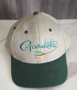 Gamakatsu Vintage Angeln Baseball Cap Angeln Trucker Mütze Fliegen Fisch Köder Snapback - Bild 1 von 10