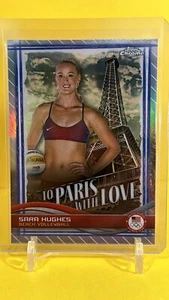 2024 Topps Chrome US Olympic Hopefuls To Paris with Love Sara Hughes - Picture 1 of 2