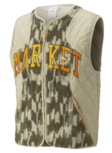 Puma X Market Vest Mens Size XXL Beige Casual Outerwear 53743164 - Picture 1 of 3