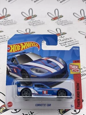 DIE CAST " CORVETTE C6R " 6/10 HW THEN AND NOW HOT WHEELS SCALA 1/64 - Immagine 1 di 2