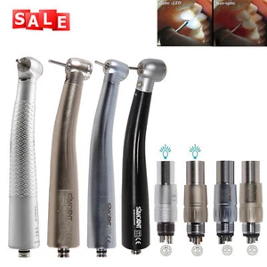 Pieza de mano dental (fibra óptica) de alta velocidad apta para acoplador NSK (LED) 4/6 orificios BJ - Imagen 1 de 37