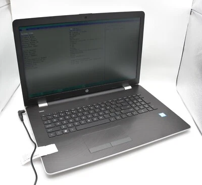 HP Laptop 17t-bs000 / i5-7200U @ 2.50GHz / 8GB RAM / 256GB SSD / No OS / Read - Image 1 of 4