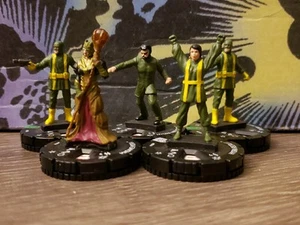 SET SQUADRA HYDRA Heroclix Madame Hydra, Infiltratore, Agente da Campo X2, Recluta - Foto 1 di 7
