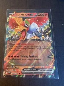 Ethans Ho Oh ex Double Rare Holo #039/182 Destined Rivals Englisch In Hand - Bild 1 von 2