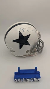 DARREN MCFADDEN SIGNED AUTO DALLAS COWBOY MINI SIZE HELMET w/JSA Cert - Picture 1 of 6