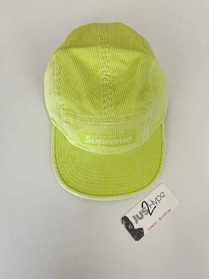 Supreme вельвет лагерь крышка 'ярко-зеленый' SS25 совершенно новый - Изображение 1 из 3