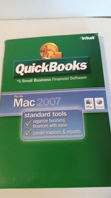 QuickBooks Pro For Mac 2007 w/ Product Key - Image 1 of 3