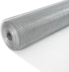 Rollo de malla soldada de cerca de alambre de pollo galvanizado 72" × 100' de tela de hardware de 1/2 pulgada - Imagen 1 de 7