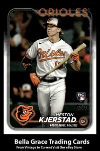 2024 Topps Update Heston Kjerstad #US86 Baltimore Orioles MLB Baseball  - Picture 1 of 2