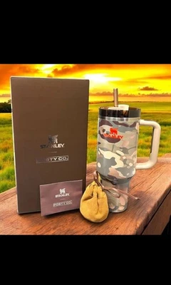 THE POST MALONE X STANLEY QUENCHER® H2.0 FLOWSTATE™ TUMBLER 40 OZ *NIB* - Image 1 of 4