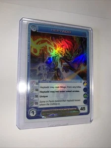 TCG Caótico - Heptadd Lámina Ultra Rara COMO NUEVA (Error Error Error de Impresión y No Promoción) - Imagen 1 de 6