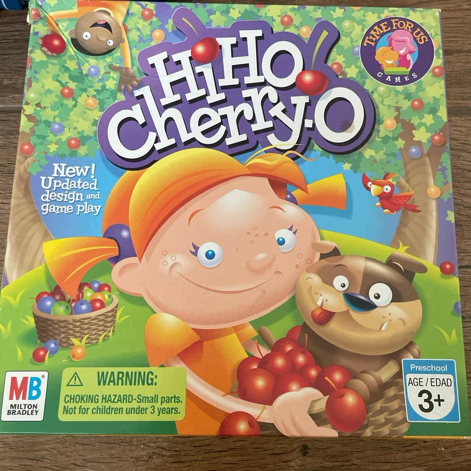 Jogo de tabuleiro Hi Ho Cherry-O peças de reposição SPINNER 2007 tabuleiro de papelão - Imagem 1 de 4