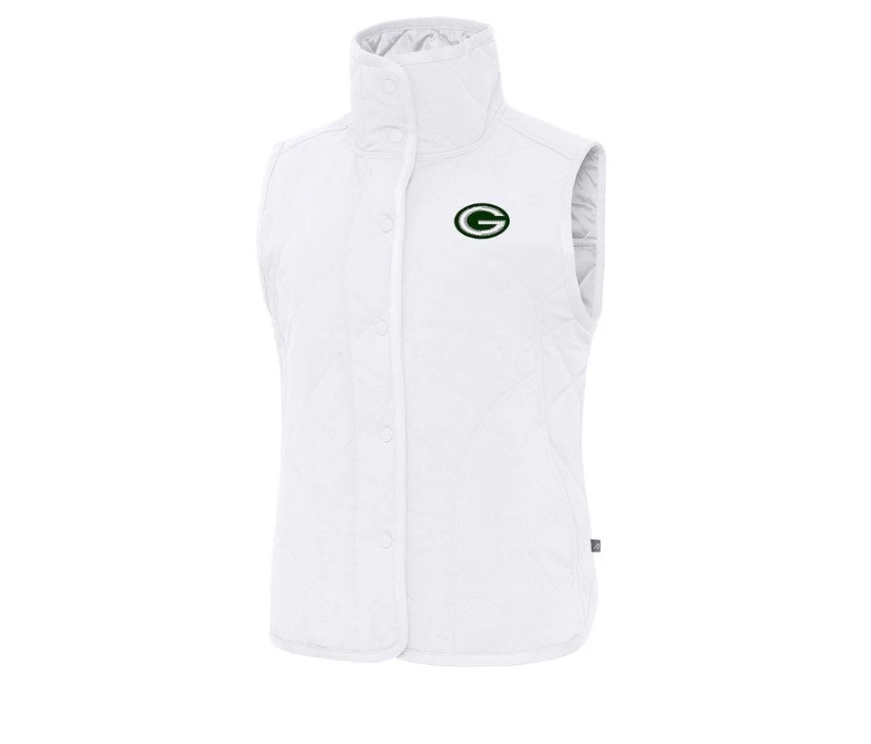Packers 女式 Nomad 背心,女式轻便钻石绗缝背心 — 第 1/1 张图片
