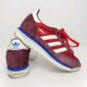 Adidas SL72 RS Shadow Red White Blue Men's Size 5 Without Box - JI1280 - Picture 1 of 21