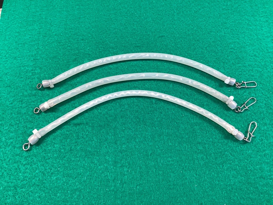 3 Dipsy Diver Snubbers, 9” de largo, tubo quirúrgico, buenos giratorios, buen estado Foto 1 de 1