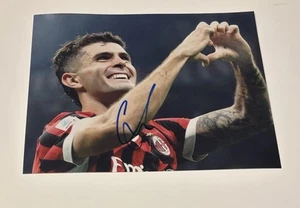 Christian Pulisic Team USA Soccer AC Milan Signed Autographed 8x10 Photo - Picture 1 of 1