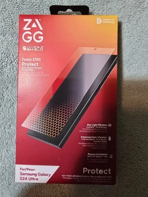  Protetor de tela S24 Ultra ZAGG - Imagem 1 de 2