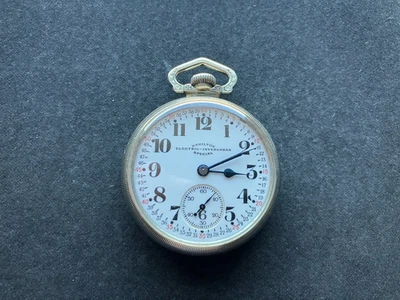 Hamilton 992 E 16s 21 Jewel  Railroad Grade Pocket Watch, Electric Interurban - Image 1 of 4