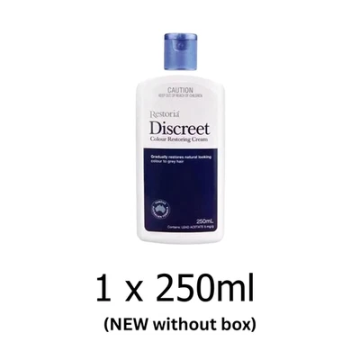 1X Restoria Discreet Unisex Crema Restauradora de Color 250 ml - Nueva Sin Caja Foto 1 de 4