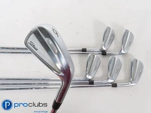 Titleist '21 T100s Forged 6-PW,GW IRON SET - KBS $Taper 125 Stiff+ Flex 420284 - Picture 1 of 6