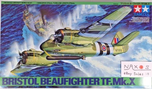 TAMIYA 1:48 Bristol Beaufighter TF.Mk.X RAF Torpedo Fighter Kit n.61067 - RARO - Foto 1 di 24