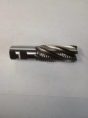 粗加工铣刀 1-1/2 英寸 x 1-1/4" x 3" 6 FL 钴推杆工具 — 第 1/4 张图片