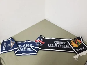 Neu Reebok NHL Premiere Chicago Blackhawks & Florida Panthers 2009 Schal. - Bild 1 von 6