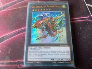 Gaia Dragon, The Thunder Charger - BLLR-EN065 - 1st Edition - Ultra - Yugioh - Picture 1 of 1