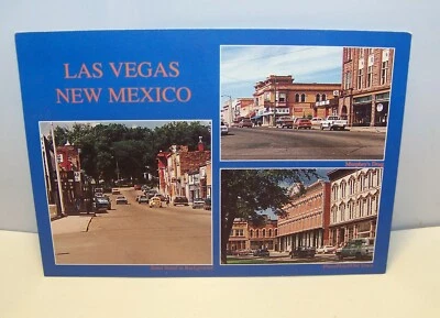 Postcard Downtown Las Vegas New Mexico Street Scenes B 5 - Image 1 of 2