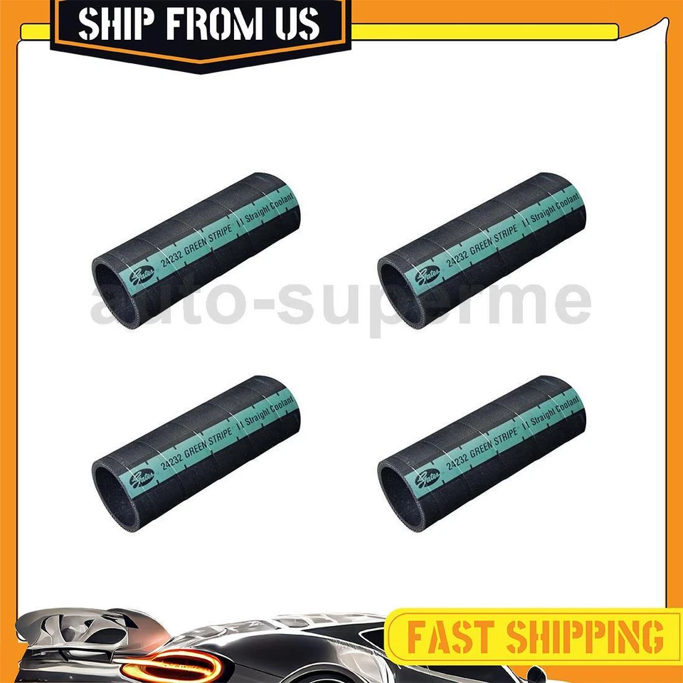 Manguera de refrigerante inferior del radiador 4x para International Harvester 2276 S 1983-1985 Foto 1 de 4