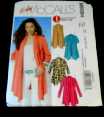 McCall's Pattern 4002  Z Xlg Xxl Misses Mens Tunics, Caftan Pants Lined Hat  - Image 1 of 2