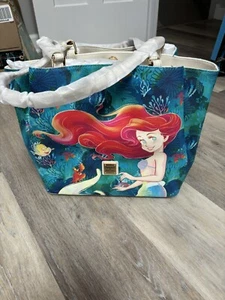 Disney Dooney And Bourke Little Mermaid Ariel Tote Bag *NEW* - Picture 1 of 6