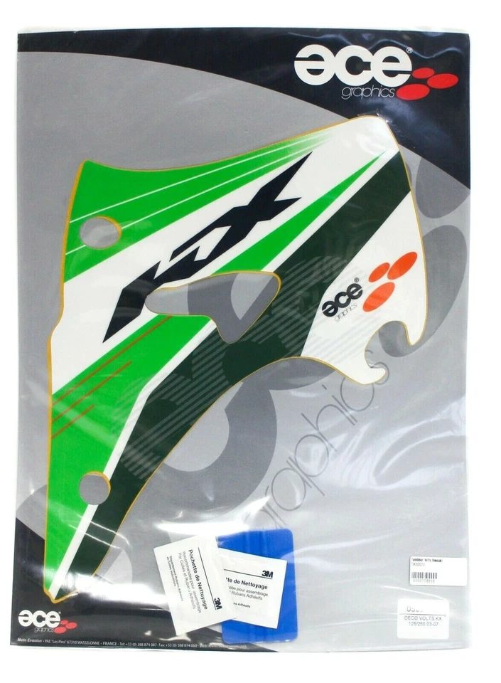 Tankdekor ACE Volt Aufkleber Dekor Tankspoiler Kawasaki KX 125 KX 250 03-08 - Bild 1 von 1