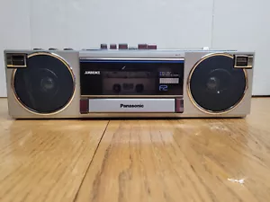 PANASONIC Portable Radio and Cassette Player Model RX-F2 - FOR PARTS - Picture 1 of 18