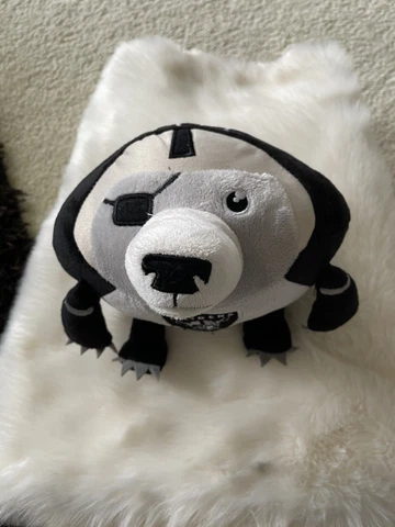 OAKLAND RAIDERS Stuffed Plush Toy Official NFL Cover