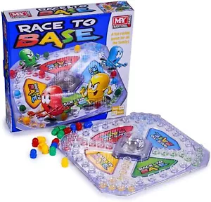Race To Base Board Game Classic Dice Strategy Fun Family Children Kids Adults - Picture 1 of 5