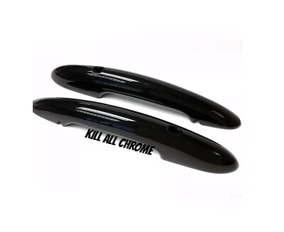 KILLALLCHROME MINI F56 Comfort Access Door Handle Covers GLOSS BLACK F57 Vehicles Jcw COOPER S